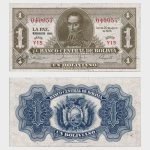 1952 - 1 Boliviano