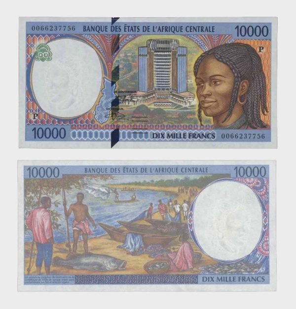2000 - 10.000 Francs - P