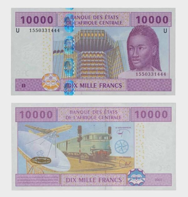 2002 - 10.000 Francs - U