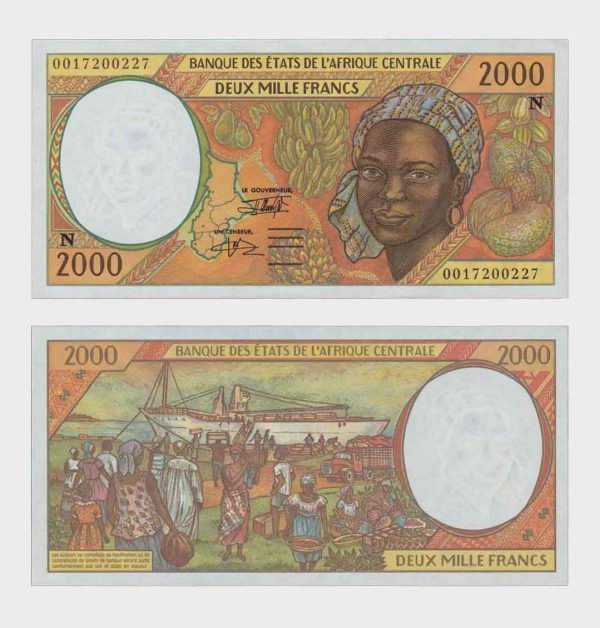 2000 - 2000 Francs - N