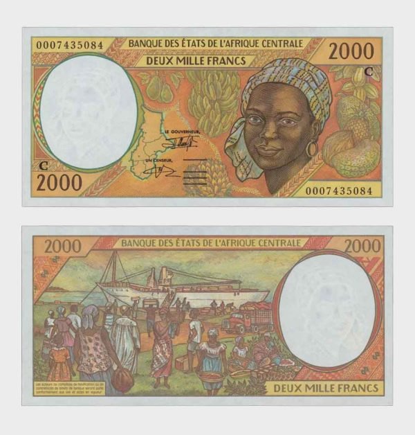 2000 - 2000 Francs - C