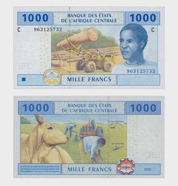 2002 - 1000 Francs - C