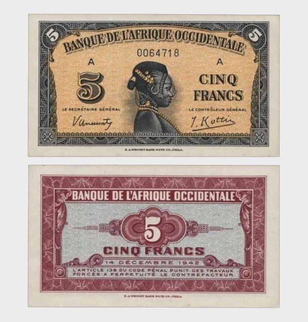 1942 - 5 Francs