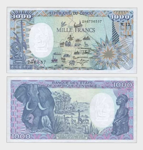1992 - 1000 Francs