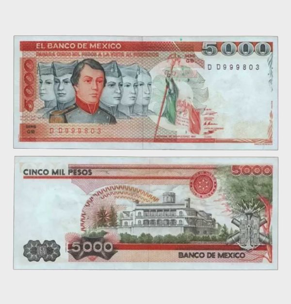 1985 - 5000 Pesos