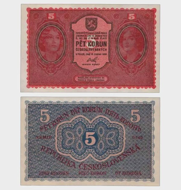 1919 - 5 Korun