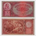 1929 - 50 Korun - 2x NEPLATNÉ