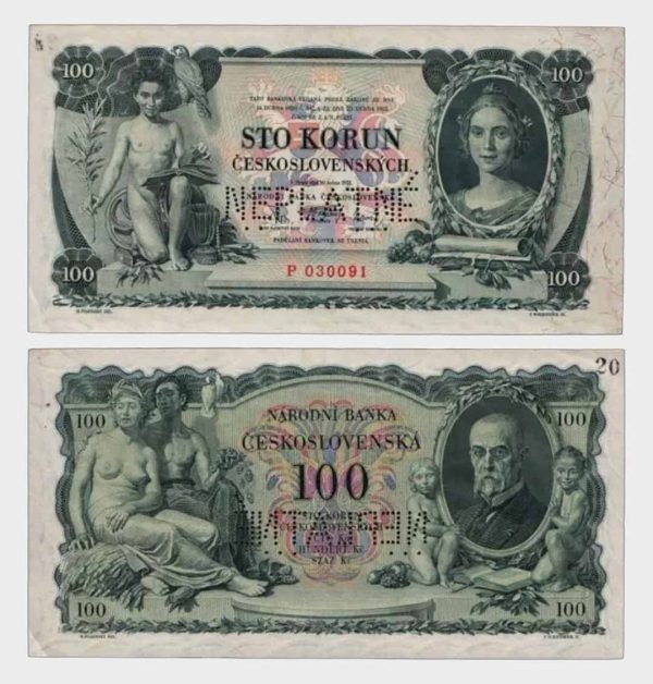 1931 - 100 Korun - NEPLATNÉ