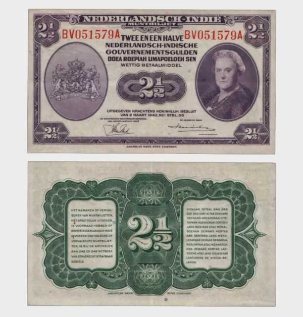 1943 - 2 1/2 Gulden