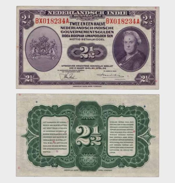 1943 - 2 1/2 Gulden