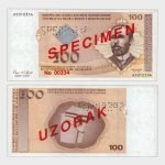 1998 - 100 Maraka - SPECIMEN