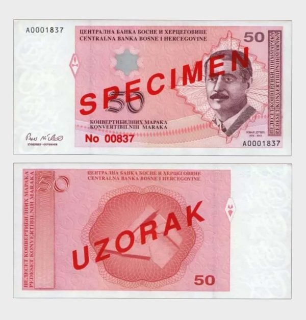 1998 - 50 Maraka - SPECIMEN