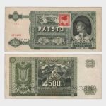 1941 (1945) - 500 Korun - 2x SPECIMEN