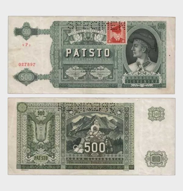 1941 (1945) - 500 Korun - SPECIMEN