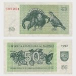 1992 - 50 Talonas