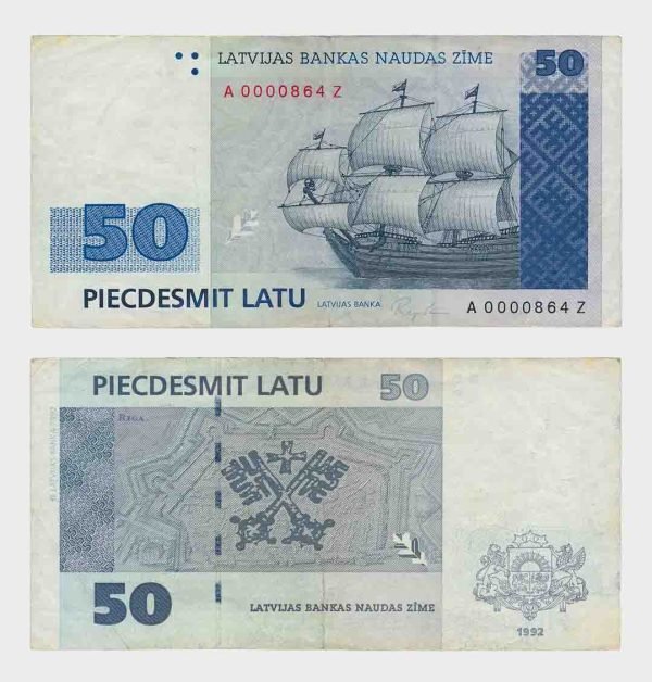 1992 - 50 Latu - Replacement