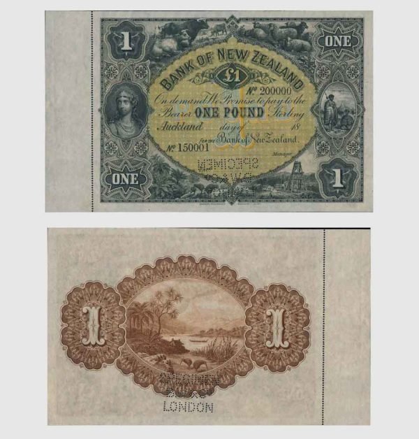 1888 - 1 Pound - SPECIMEN