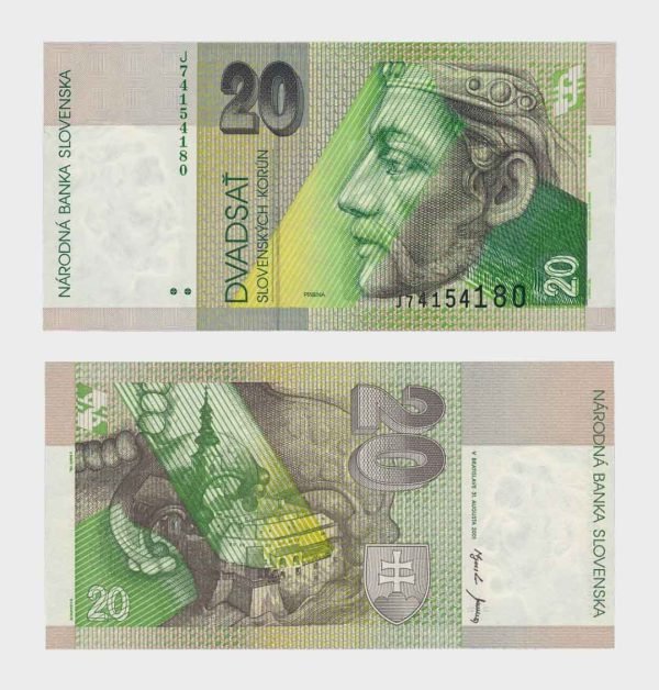 2001 - 20 Korun