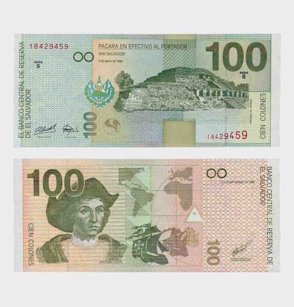 1998 - 100 Colones