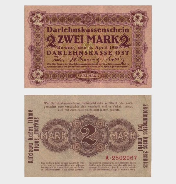 1918 - 2 Mark