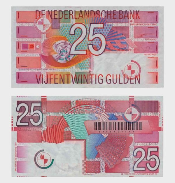 1989 - 25 Gulden