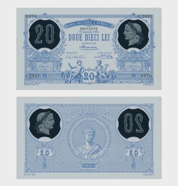 2021 - 20 Lei - Commemorative