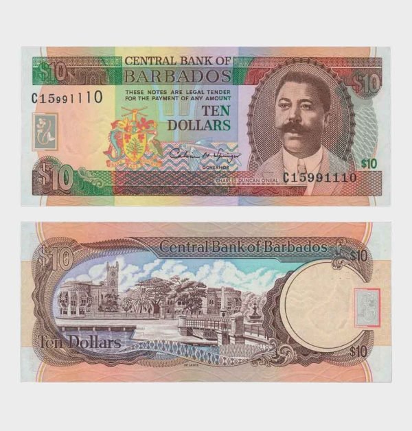 1996 - 10 Dollars