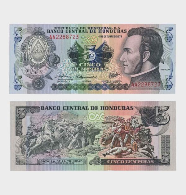 1978 - 5 Lempiras