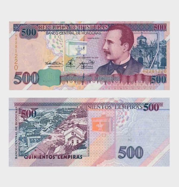 2000 - 500 Lempiras