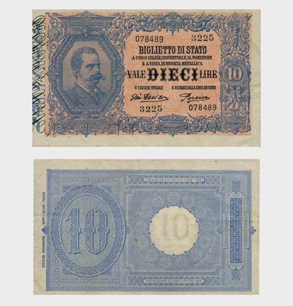 1918 - 10 Lire