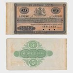 1901 - 5 Dollars - SPECIMEN