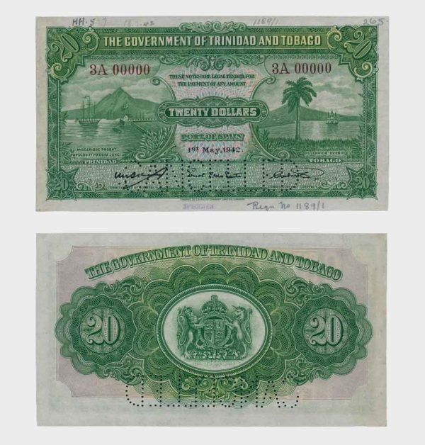 1942 - 20 Dollars - SPECIMEN