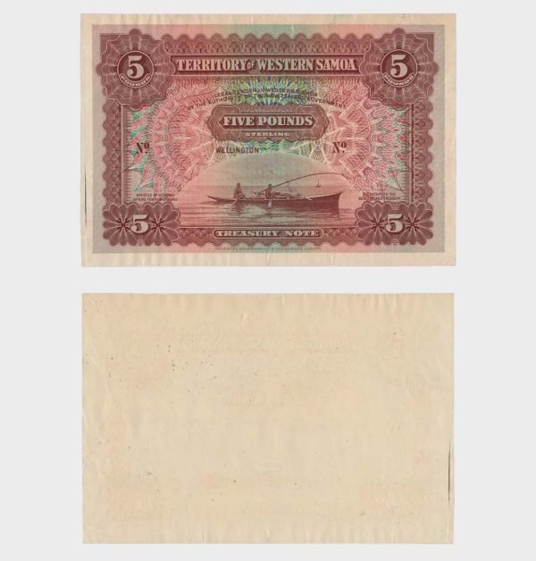 1920 - 2x 5 Pounds - SPECIMEN