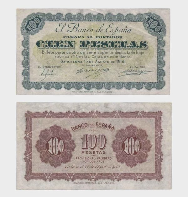 1938 - 100 Pesetas