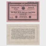 1923 - 8.40 Mark Gold / 2 Dollar
