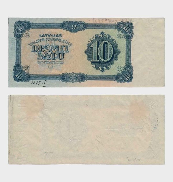 1933 - 10 Latu - PROOF