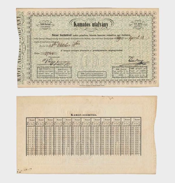 1848 - 100 Forint