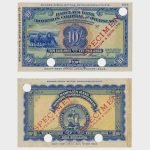 1931 - 10 Shilling - SPECIMEN