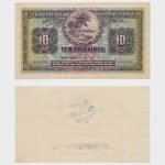 1938 - 2x 10 Shillings - PROOF