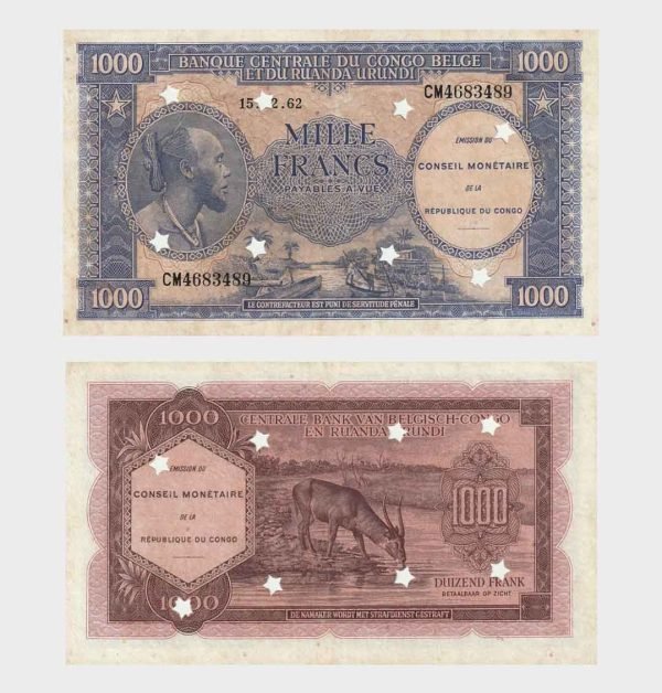 1962 - 1000 Francs