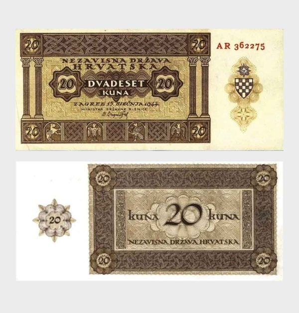 1944 - 20 Kuna