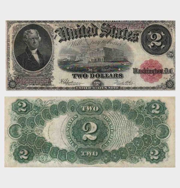 1917 - 2 Dollars