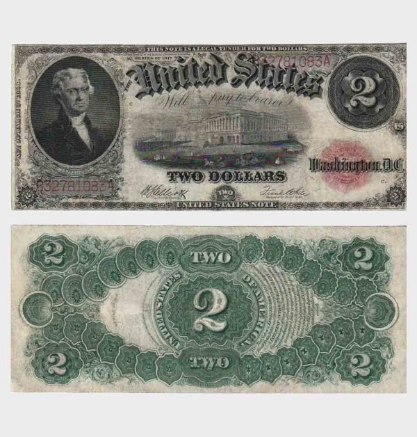 1917 - 2 Dollars