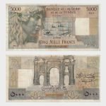 1955 - 5000 Francs