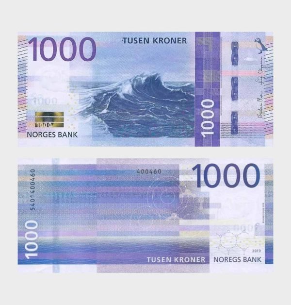 2019 - 1000 Kroner
