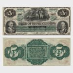 1872 - 5 Dollars