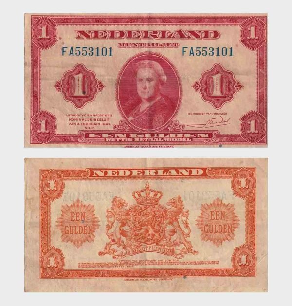 1943 - 1 Gulden