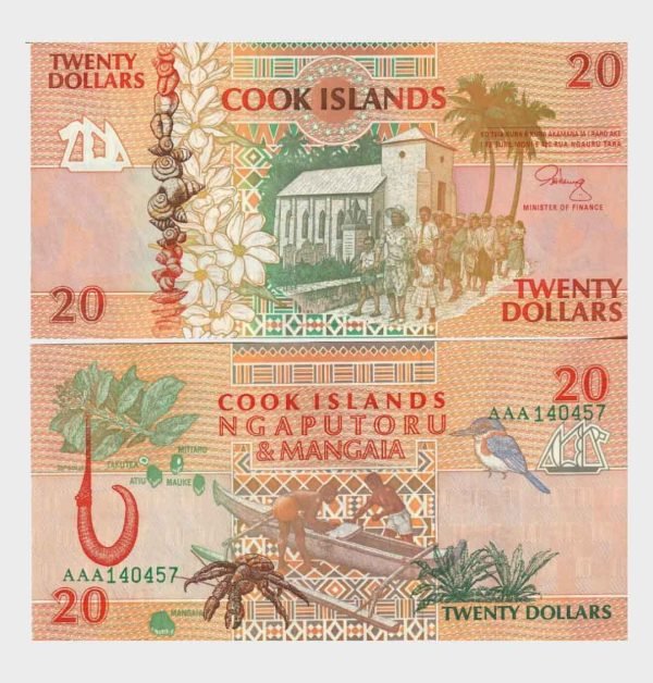 1992 - 20 Dollars