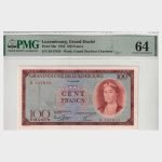 1956 - 100 Francs - PMG