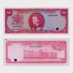 1964 - 20 Dollars - SPECIMEN